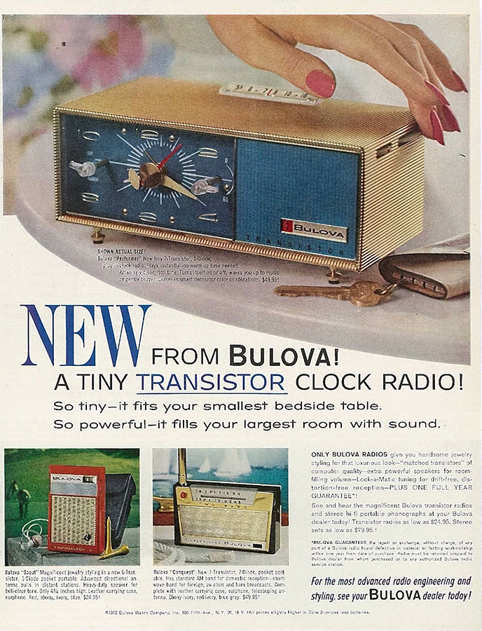 1920s First of its kind de Relojes Bulova 150 aniversario