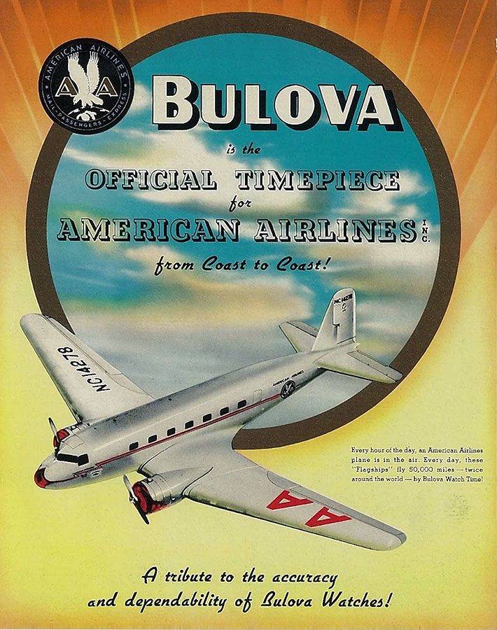 Anuncio Bulova-1940- Timekeeper